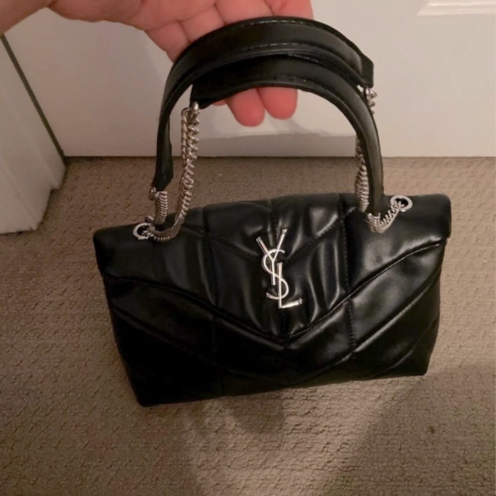 Black crossbody bag
